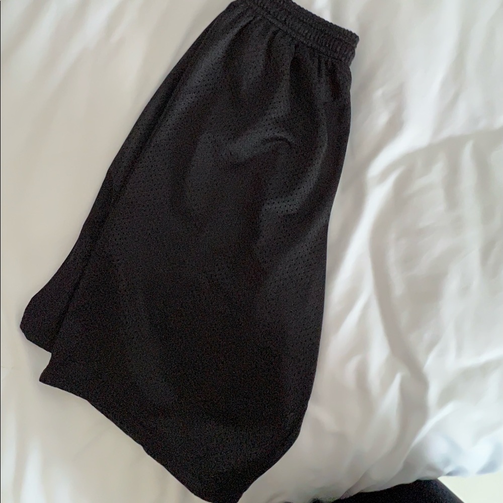 Baggy athletic shorts